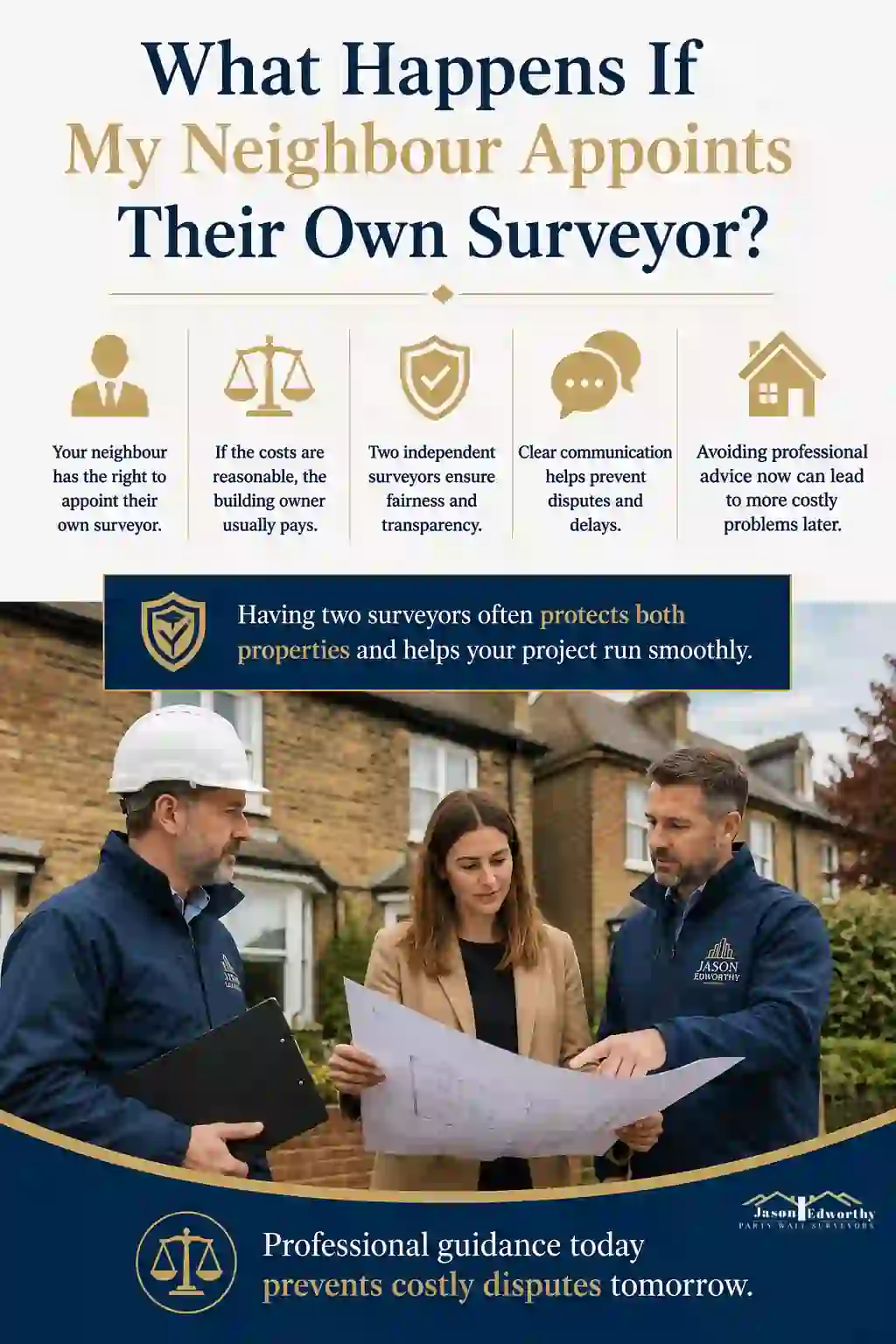 What Happens If My Neighbour Appoints Their Own Surveyor Morecambe?